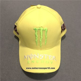 2020 Moto GP Ciclismo Monster Cappello Giallo