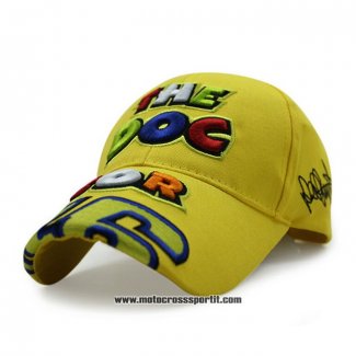 2020 Moto GP Ciclismo VR 46 Cappello Giallo