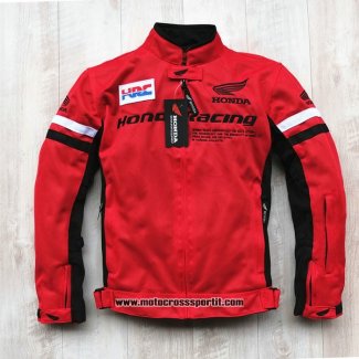 2020 Motocross Ciclismo Giacca Honda Manica Lunga Rosso