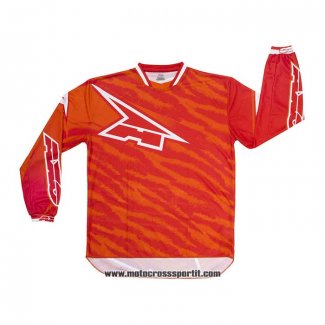 2020 Motocross Ciclismo Maglie AXO Manica Lunga Rosso