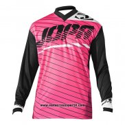 2020 Motocross Ciclismo Maglie Jopa Manica Lunga Rosa