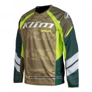 2020 Motocross Ciclismo Maglie Klim Manica Lunga Verde