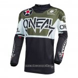 2020 Motocross Ciclismo Maglie Oneal Manica Lunga Verde