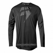 2020 Motocross Ciclismo Maglie Shift Manica Lunga Nero