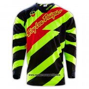 2020 Motocross Ciclismo Maglie TLD Manica Lunga Giallo