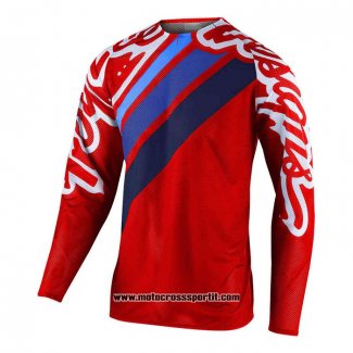 2020 Motocross Ciclismo Maglie TLD Manica Lunga Rosso