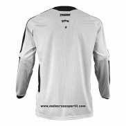 2020 Motocross Ciclismo Maglie Thor Manica Lunga Bianco