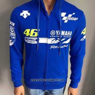 2020 Motocross Ciclismo Maglione YAMAHA Manica Lunga Blu