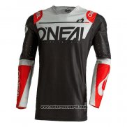 2021 Motocross Ciclismo Maglie Onealmanica Lunga Rosso