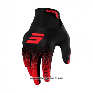 2021 Shot Motocross Ciclismo Guanti Dita Lunghe Rosso