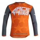 2020 Motocross Ciclismo Maglie Acerbis Manica Lunga Arancione