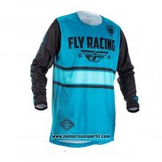 2020 Motocross Ciclismo Maglie FLY Manica Lunga Blu