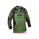 2020 Motocross Ciclismo Maglie FLY Manica Lunga Verde