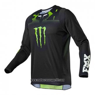 2020 Motocross Ciclismo Maglie FOX Manica Lunga Nero