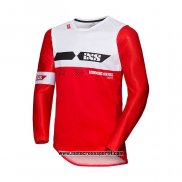 2020 Motocross Ciclismo Maglie IXS Manica Lunga Rosso