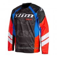 2020 Motocross Ciclismo Maglie Klim Manica Lunga Nero Rosso