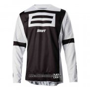 2020 Motocross Ciclismo Maglie Shift Manica Lunga Nero