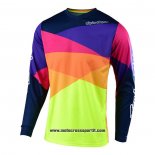 2020 Motocross Ciclismo Maglie TLD Manica Lunga Arancione Giallo