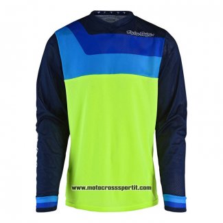 2020 Motocross Ciclismo Maglie TLD Manica Lunga Giallo