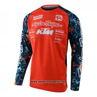 2020 Motocross Ciclismo Maglie TLD Manica Lunga Rosso