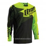 2020 Motocross Ciclismo Maglie Thor Manica Lunga Verde