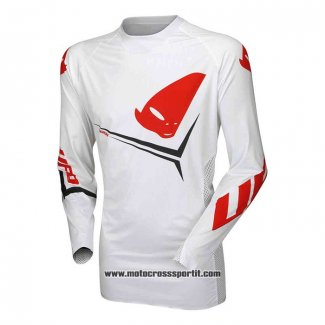 2020 Motocross Ciclismo Maglie UFO Manica Lunga Bianco