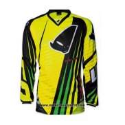 2020 Motocross Ciclismo Maglie UFO Manica Lunga Giallo