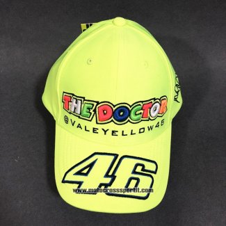 2020 Moto GP Ciclismo VR 46 Cappello Giallo