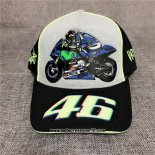 2020 Moto GP Ciclismo VR 46 Cappello Nero Bianco