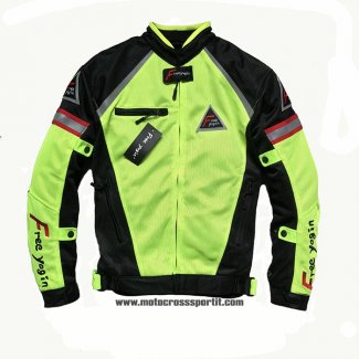 2020 Motocross Ciclismo Giacca Free Yogin Manica Lunga Chiaro Verde