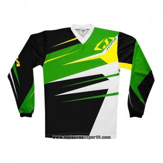 2020 Motocross Ciclismo Maglie Jopa Manica Lunga Verde