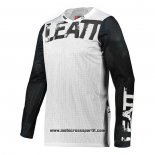 2020 Motocross Ciclismo Maglie Leatt Manica Lunga Bianco