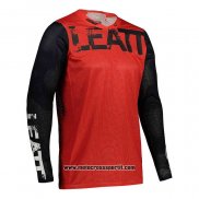 2020 Motocross Ciclismo Maglie Leatt Manica Lunga Rosso