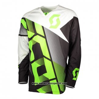 2020 Motocross Ciclismo Maglie Scott Manica Lunga Nero Giallo