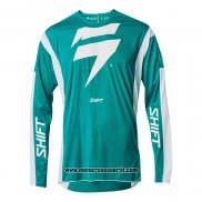 2020 Motocross Ciclismo Maglie Shift Manica Lunga Verde