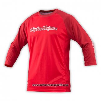 2020 Motocross Ciclismo Maglie TLD Manica Lunga Rosso