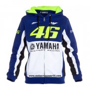 2020 Motocross Ciclismo Maglione YAMAHA Manica Lunga Blu Bianco