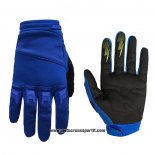 2020 Motocross Ciclismo Guanti Dita Lunghe Blu