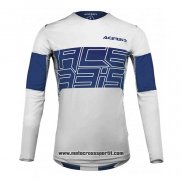 2020 Motocross Ciclismo Maglie Acerbis Manica Lunga Blu