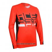 2020 Motocross Ciclismo Maglie Acerbis Manica Lunga Rosso