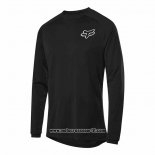 2020 Motocross Ciclismo Maglie FOX Manica Lunga Nero