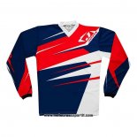 2020 Motocross Ciclismo Maglie Jopa Manica Lunga Blu Rosso