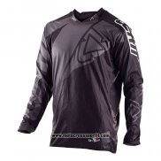 2020 Motocross Ciclismo Maglie Leatt Manica Lunga Nero