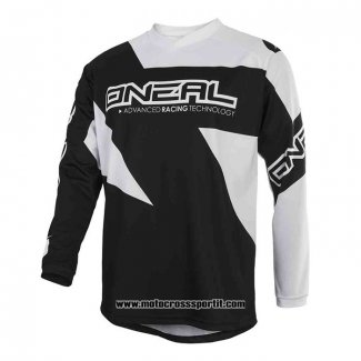 2020 Motocross Ciclismo Maglie Oneal Manica Lunga Nero