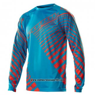 2020 Motocross Ciclismo Maglie Royal Manica Lunga Blu