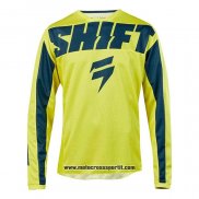 2020 Motocross Ciclismo Maglie Shift Manica Lunga Giallo