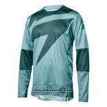 2020 Motocross Ciclismo Maglie Shift Manica Lunga Verde