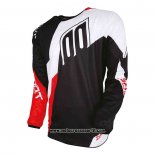 2020 Motocross Ciclismo Maglie Shot Manica Lunga Nero Rosso