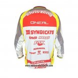 2020 Motocross Ciclismo Maglie TLD Manica Lunga Bianco