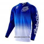 2020 Motocross Ciclismo Maglie TLD Manica Lunga Blu